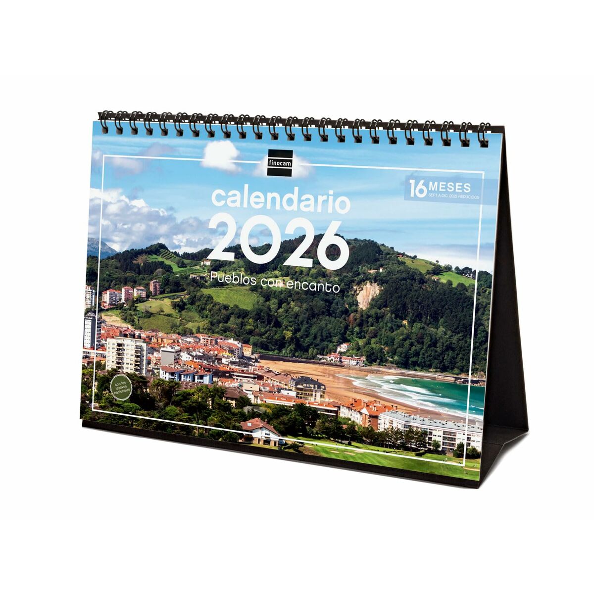 Skrivbordskalender Finocam Multicolour Papper 21 x 15 cm