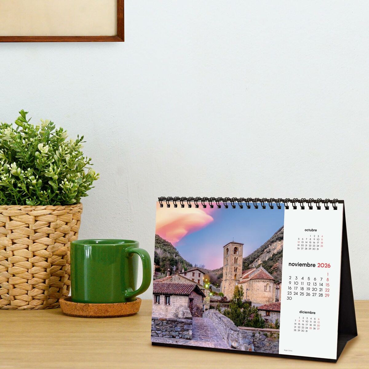 Skrivbordskalender Finocam Multicolour Papper 21 x 15 cm - 3