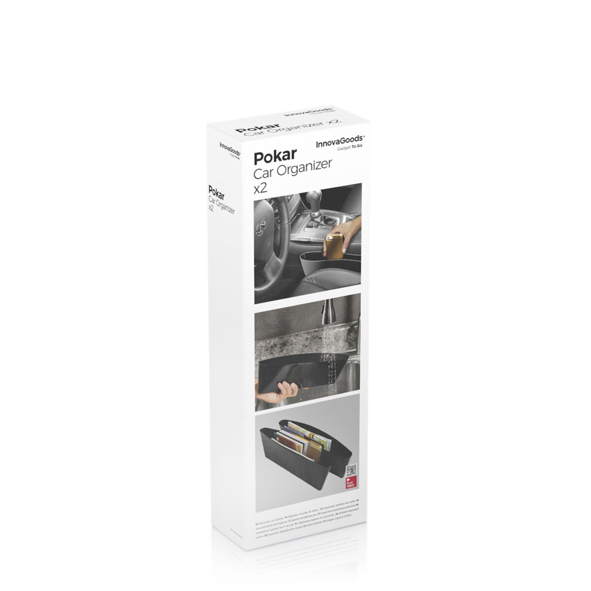 Organizer till bilen Pokar InnovaGoods 2 antal - 14