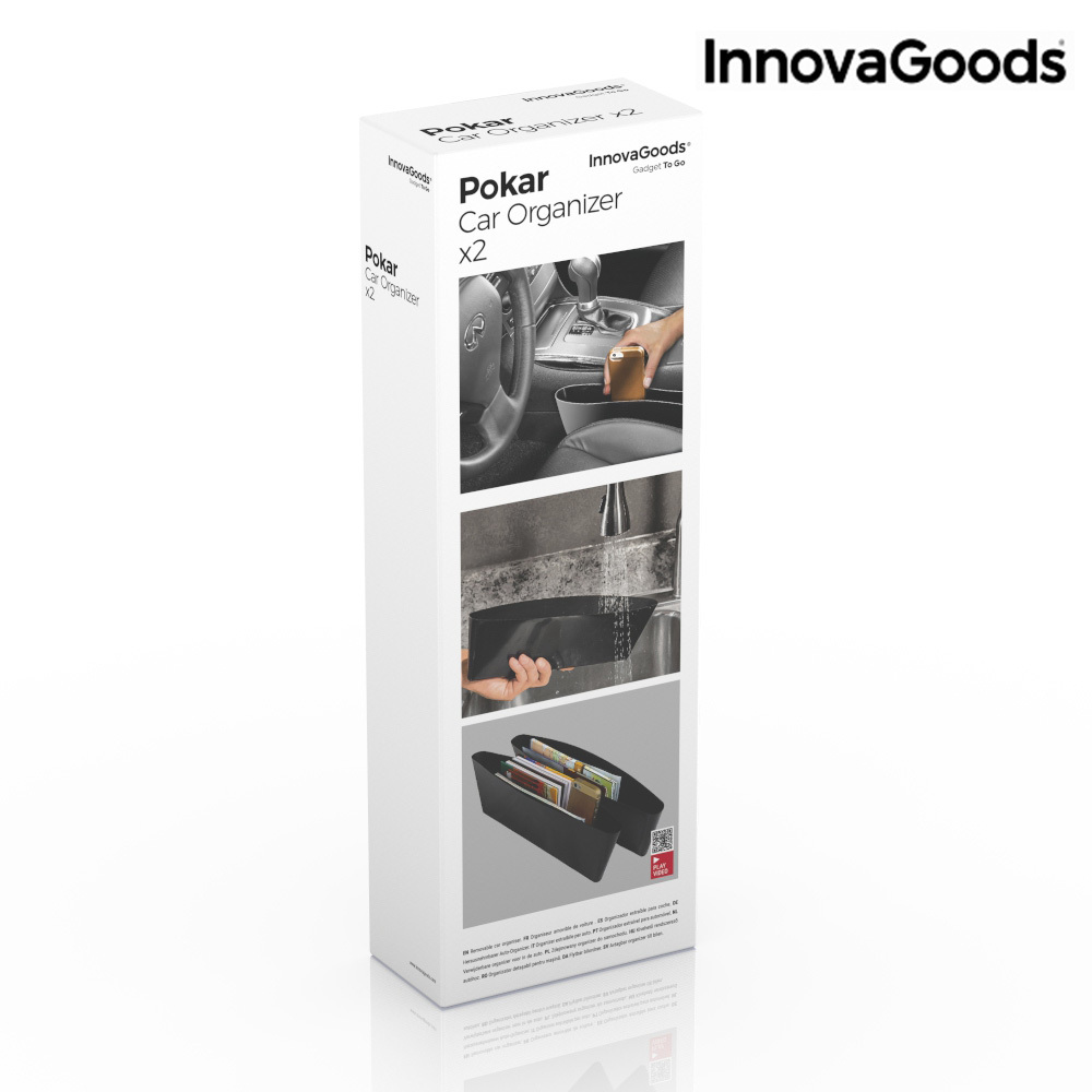 Organizer till bilen Pokar InnovaGoods 2 antal - 6