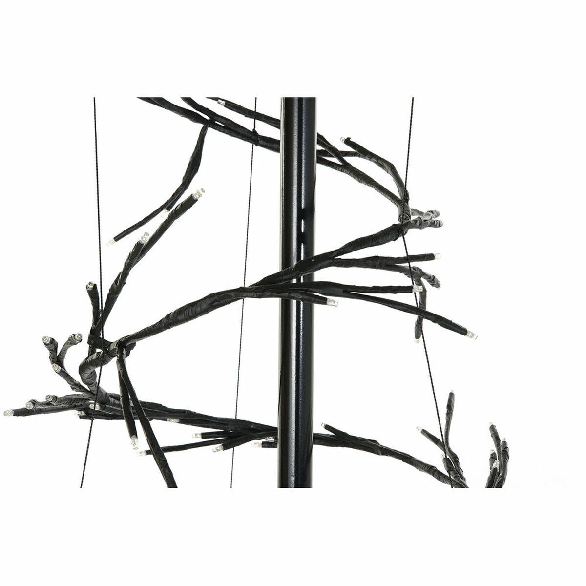 Julgran DKD Home Decor Vit Svart Metall 70 x 70 x 190 cm (2 antal) - 2