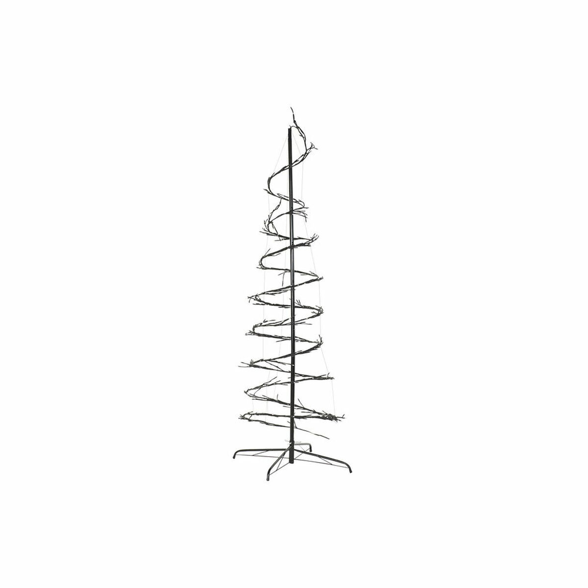 Julgran DKD Home Decor Vit Svart Metall 70 x 70 x 190 cm (2 antal) - 6