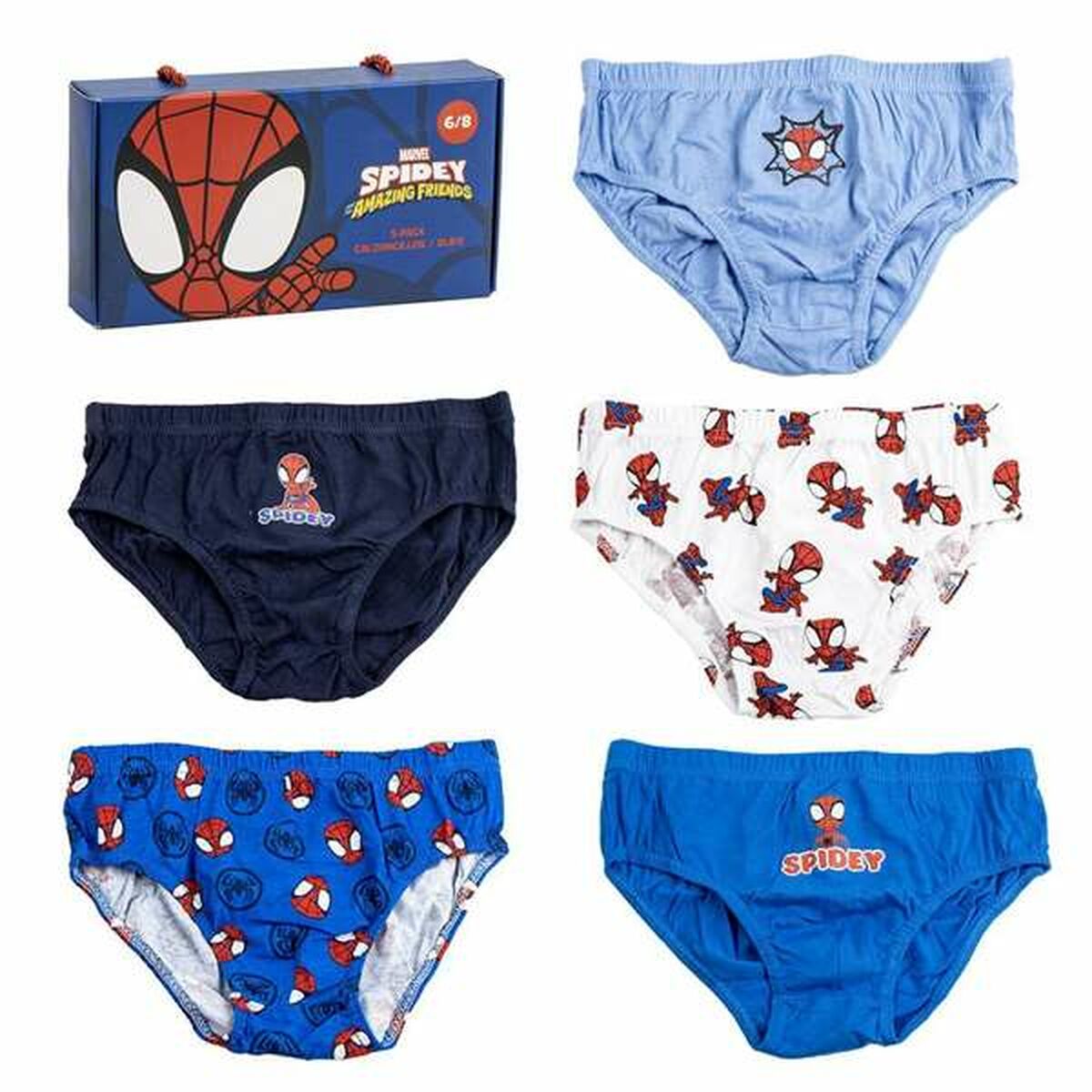 Förpackning med Kalsonger Spider-Man Multicolour