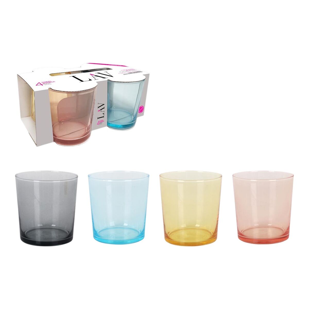 Ölglas LAV BDG386PFT4.60 4 Delar (6 antal) - 2