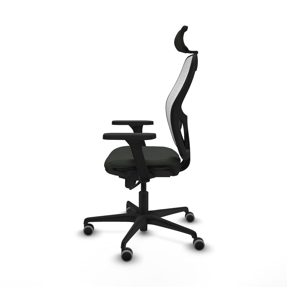Kontorsstol med nackstöd Jorquera Piqueras y Crespo 3D036G2 Svart - 3