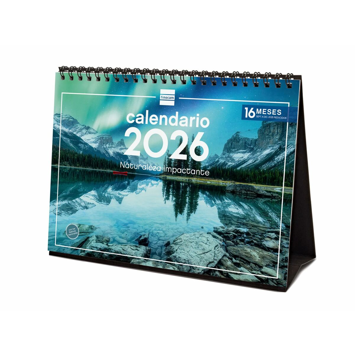 Skrivbordskalender Finocam Multicolour Papper 21 x 15 cm