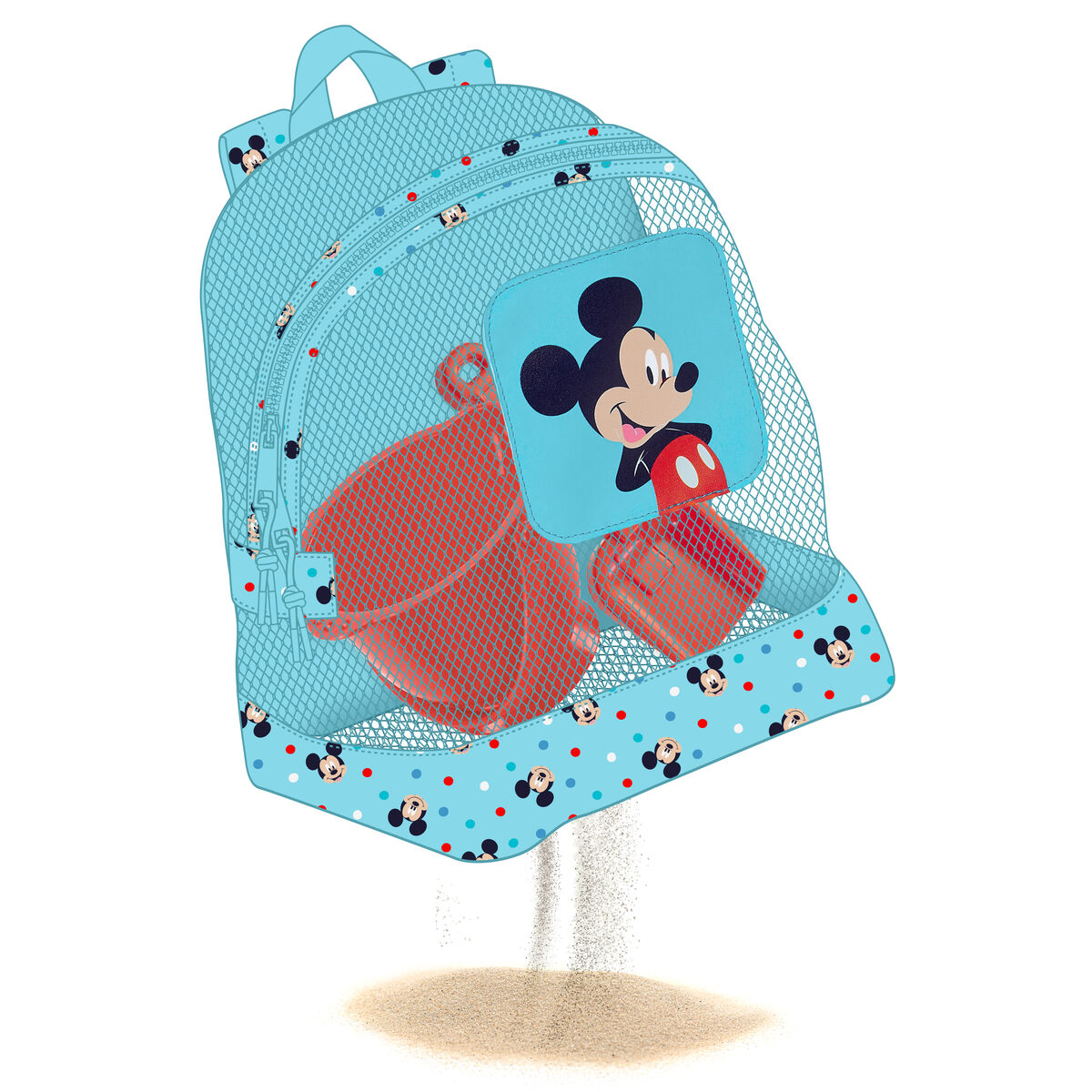 Strandväska Mickey Mouse Clubhouse Blå 30,5 x 24 x 18 cm - 3