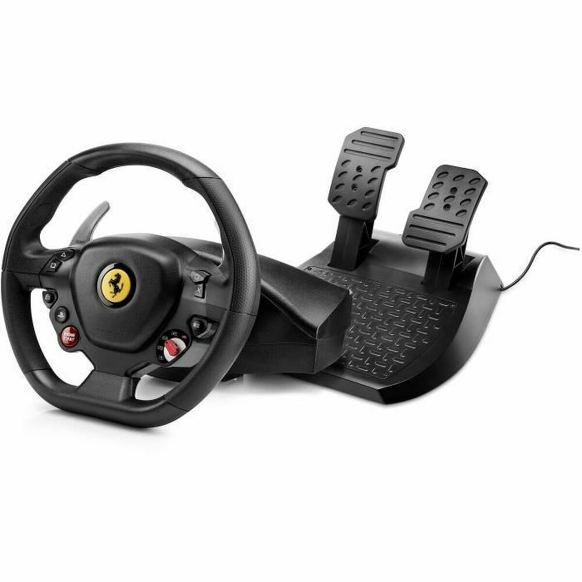 Trådlös Spelkontroll Thrustmaster T80 Ferrari 488 GTB Edition Svart PlayStation 4