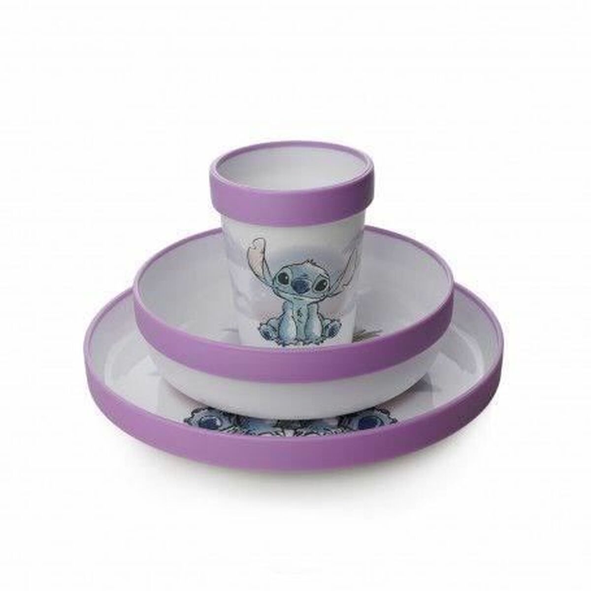 Servissats Disney Melamin 3 Delar (2 antal) - 3