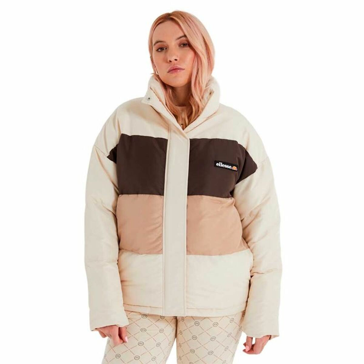 Jacka Ellesse Rosalena Beige Ljusbrun Kvinna Unisex