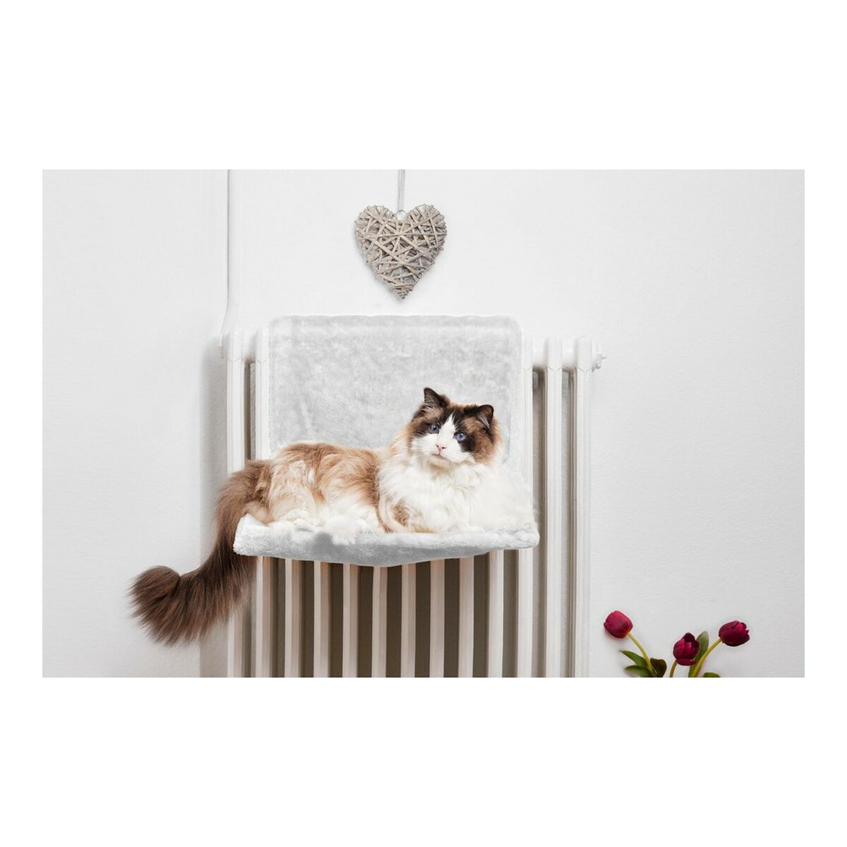 Hängmatta för katt Gloria Bora Bora Vit 45 x 26 x 31 cm - 2