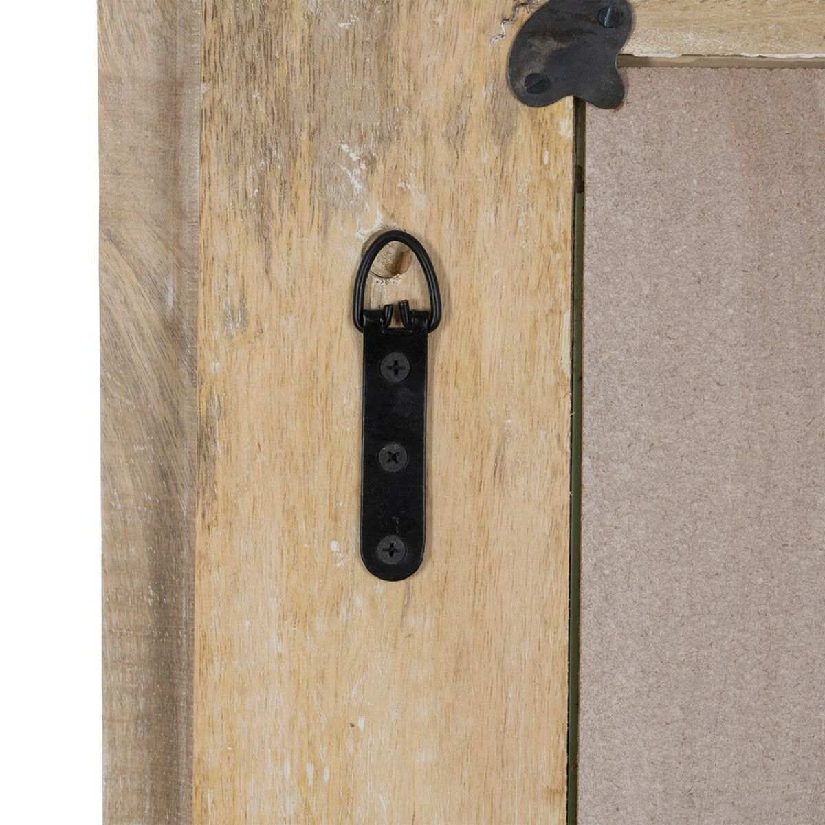 Väggspegel Vit Naturell Vertikalt 71,1 x 5,1 x 101,6 cm - 6