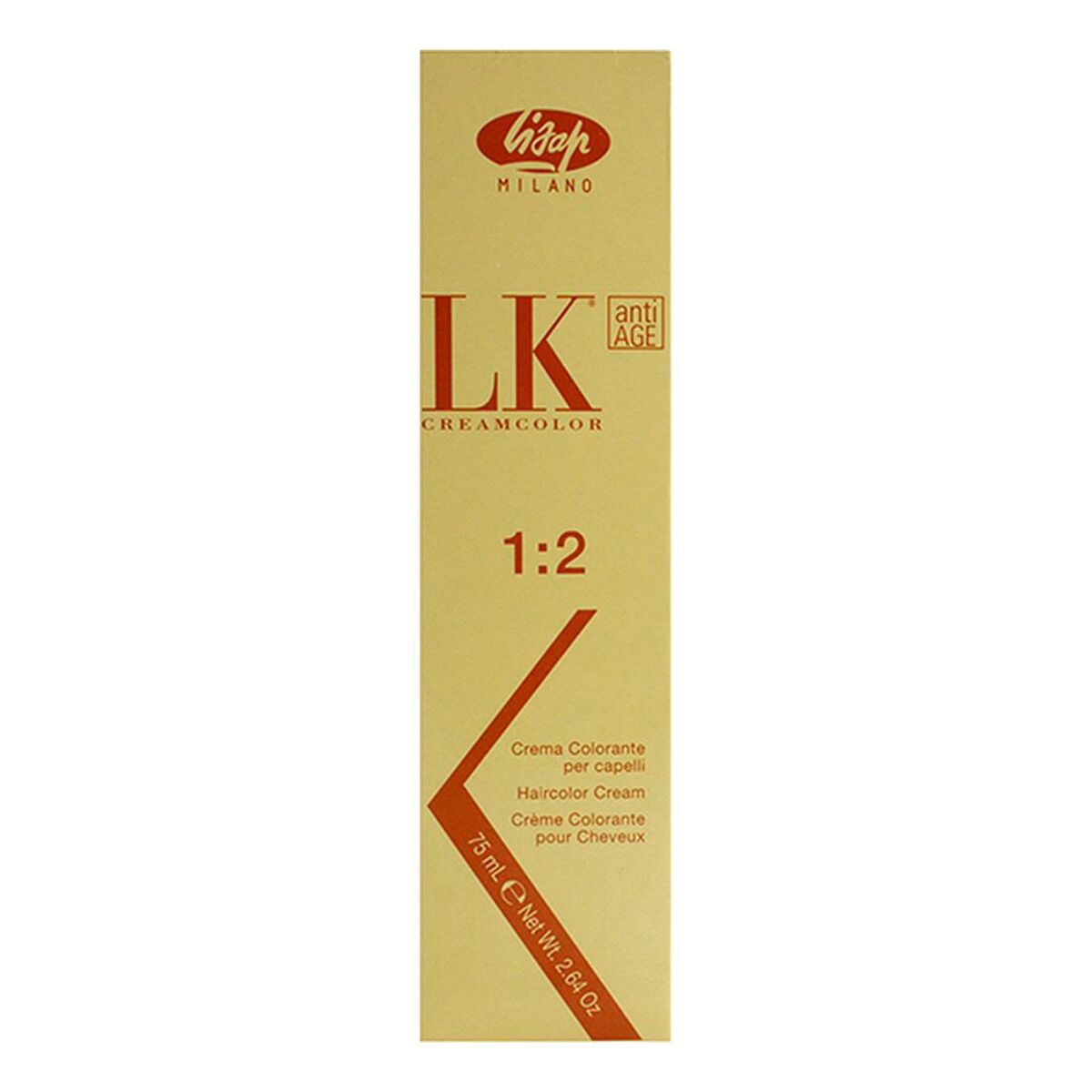 Hårfärgskräm Lil Antiage Lisap 5/003 Naturellt kastanjebrunt