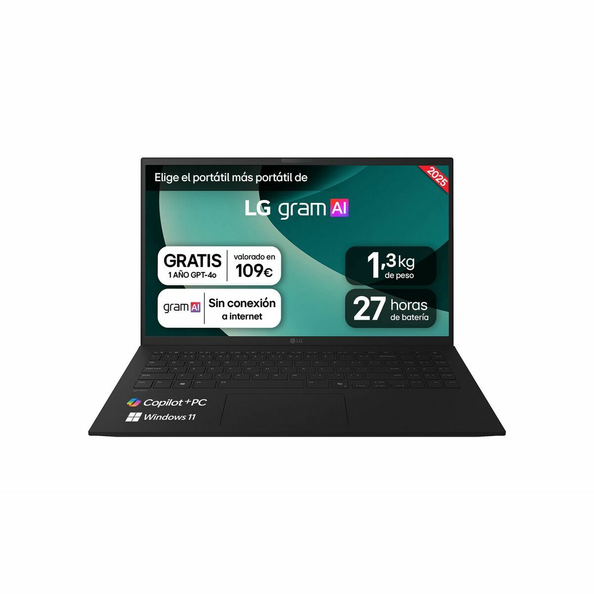 Bärbar dator LG 15Z80T-G.AU75B 15" 16 GB RAM 512 GB SSD - 2