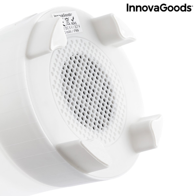 LED-hink med återuppladdningsbar högtalare Sonice InnovaGoods - 13