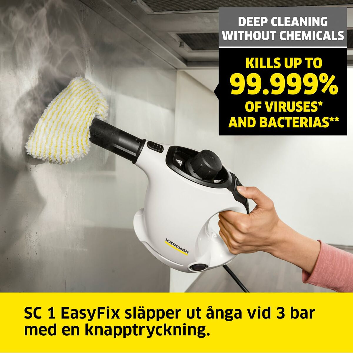 Ångmopp Kärcher 1200 W - 4