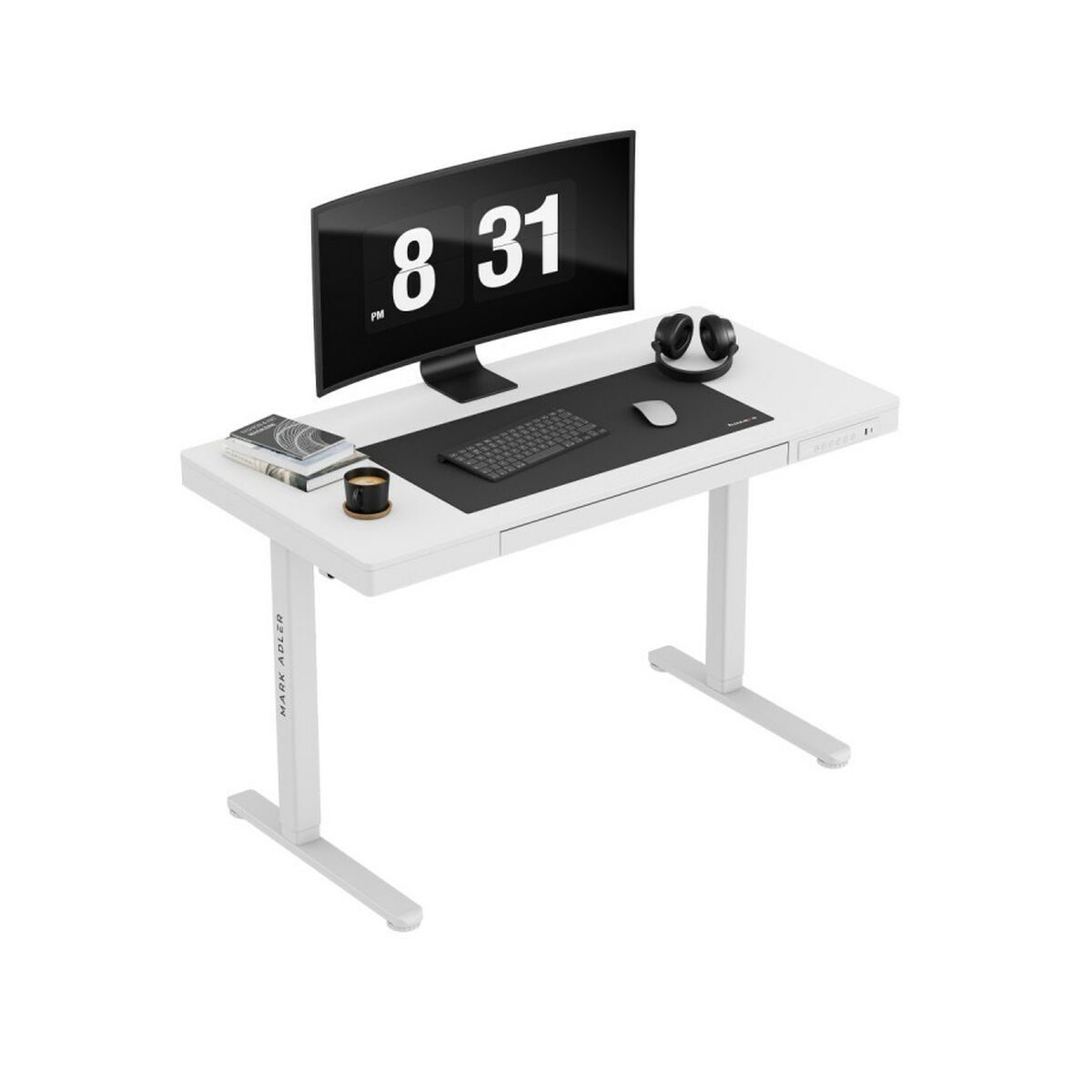 Skrivbord Mark Adler MA-Leader 8.2 White Vit - 3