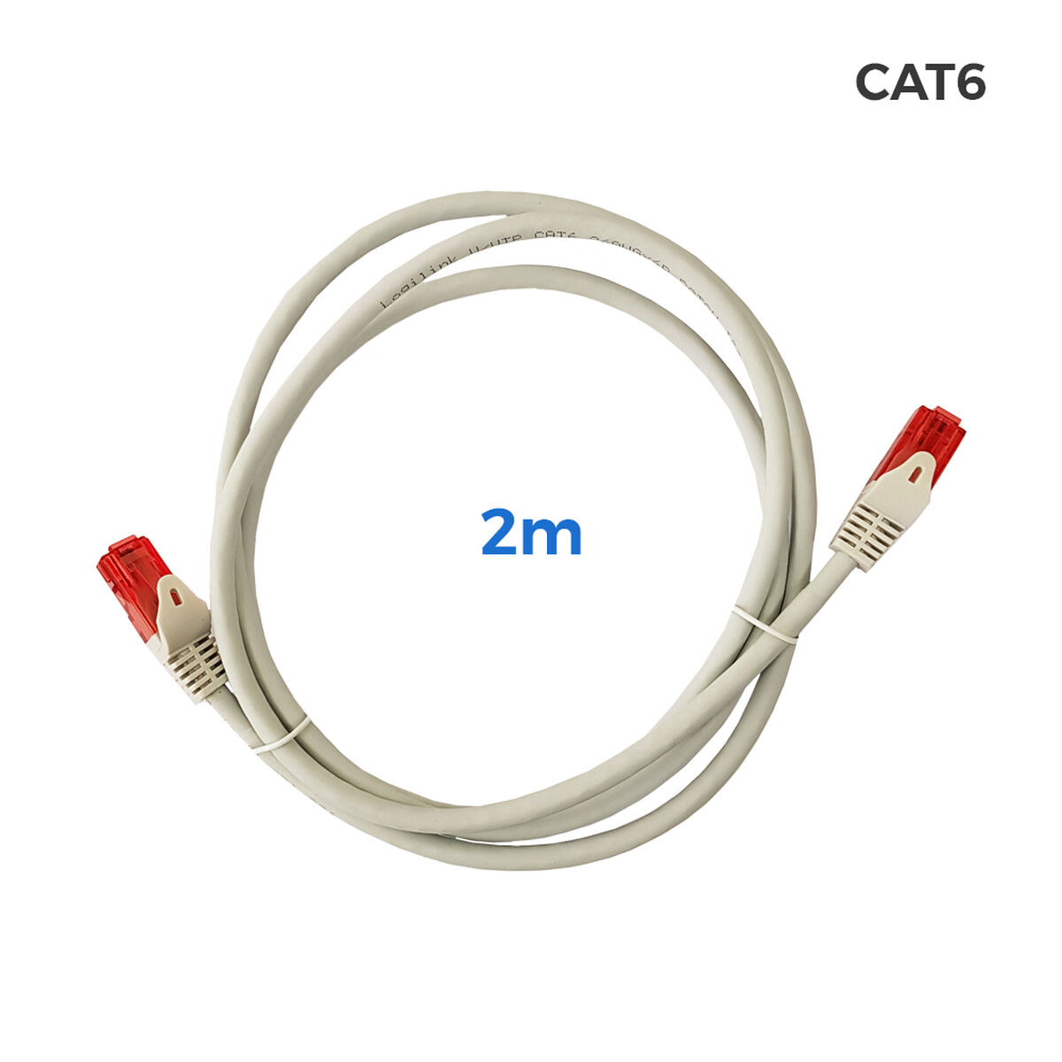 Nätkabel UTP Styv Kategori 6 EDM 56034 Grå - 3