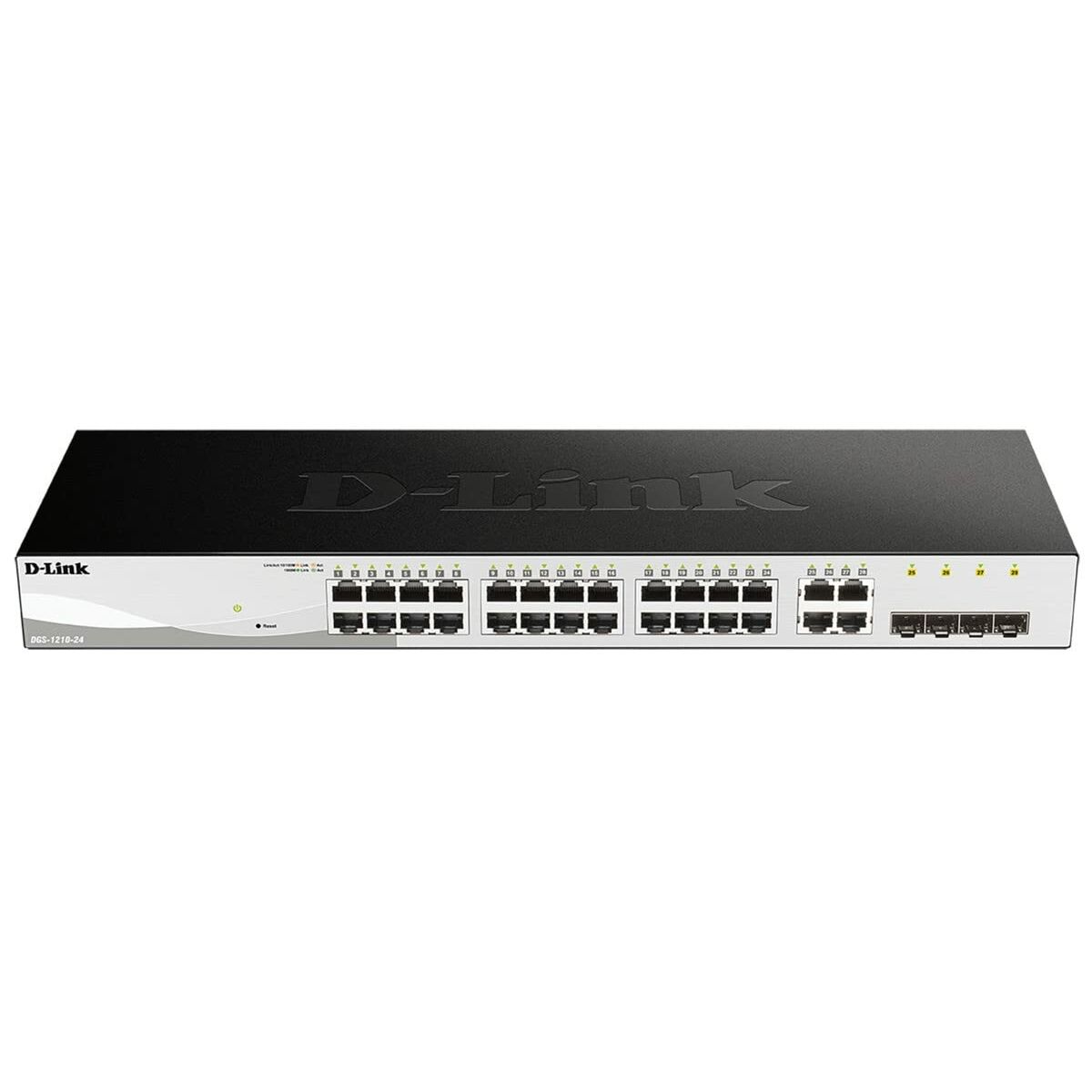 Switch D-Link DGS-1210-24/E Svart Ethernet LAN 10/100/1000 24 x RJ45
