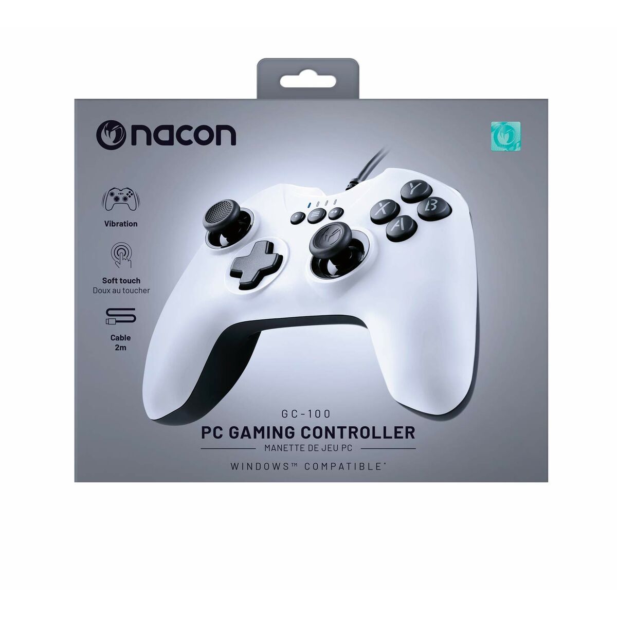 Konsol-joystick för TV-spel Nacon PCGC-100WHITE - 5