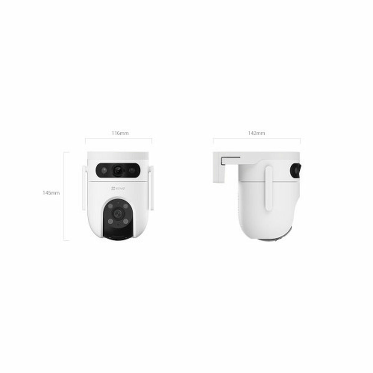 Övervakningsvideokamera Ezviz CS-H9C-R100-8G55WKFL