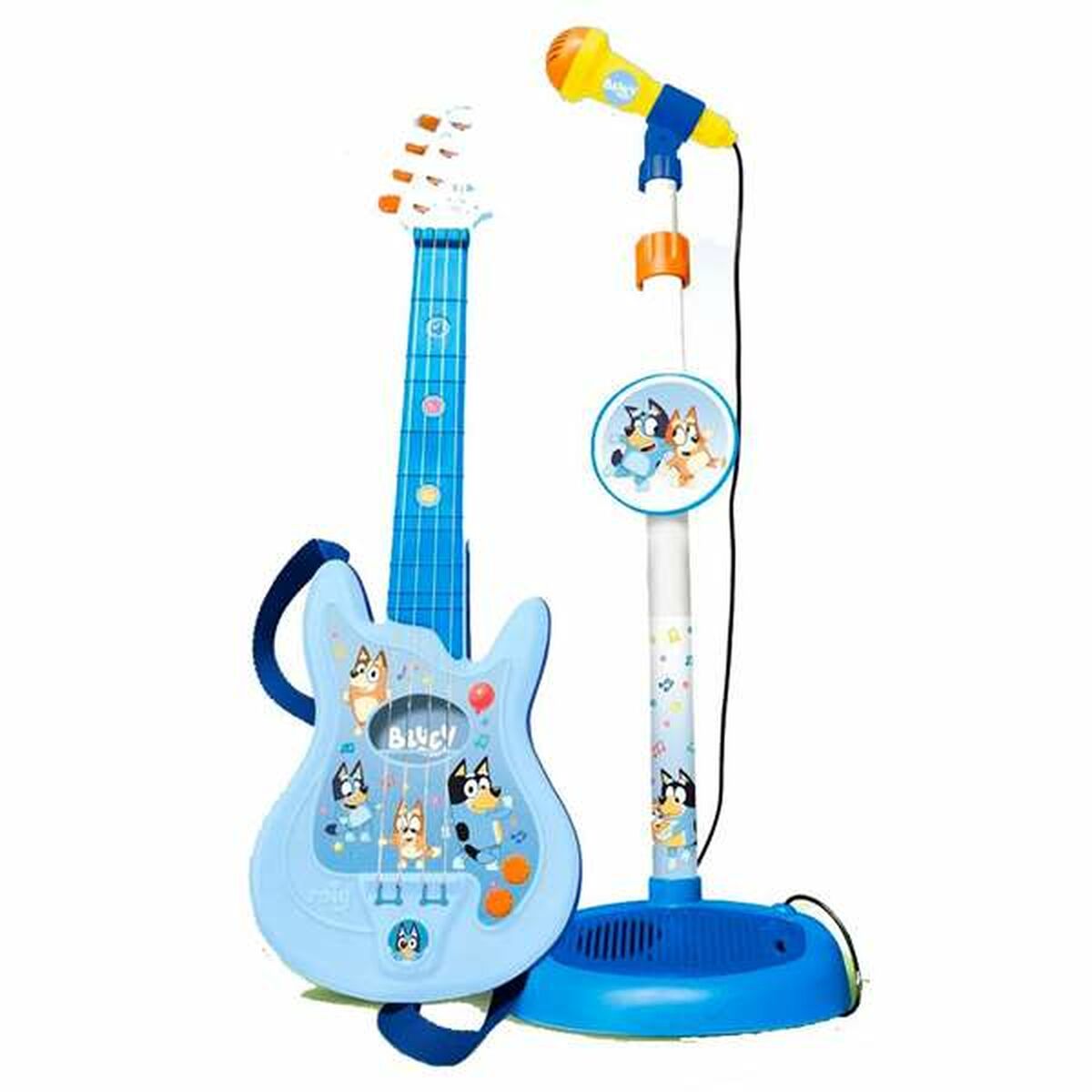 Gitarr för barn Bluey Justerbart Mikrofon 60 x 30 x 17 mm - 2