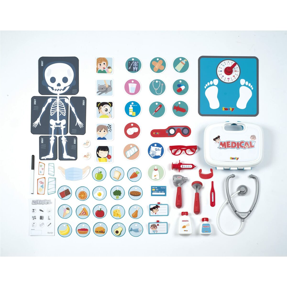 Leksak, doktorsväska med tillbehör Smoby Cabinet Medical - 2