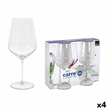 Set med vinglas Royal Leerdam Carre 2 Delar (4 antal)