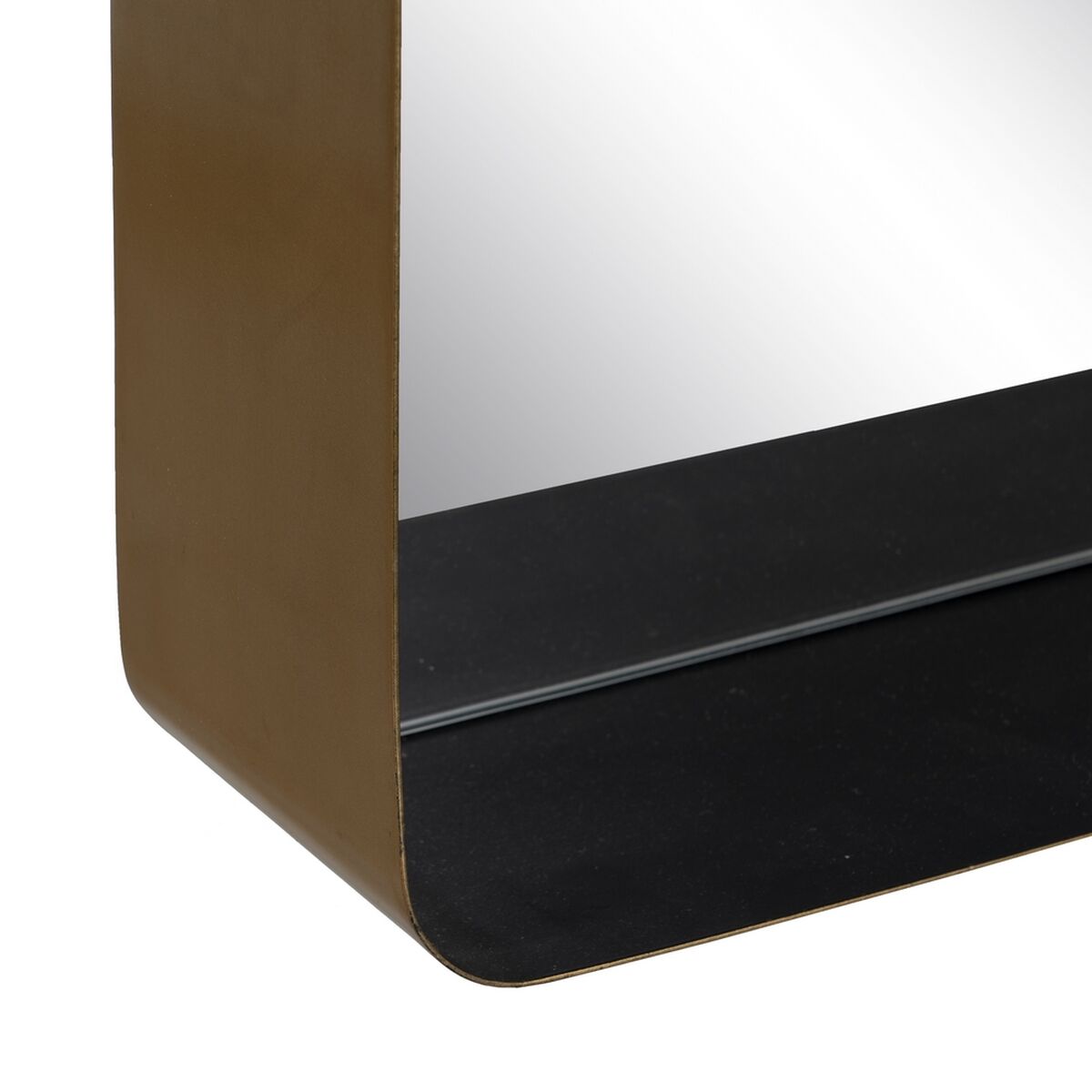 Väggspegel Svart Gyllene 40 x 12 x 60 cm - 5