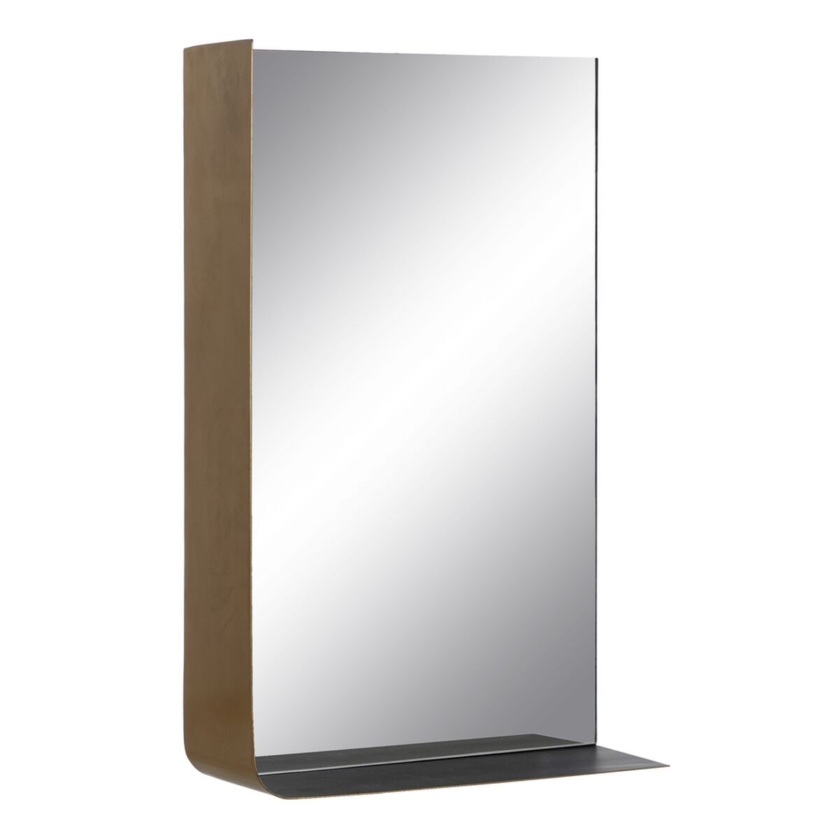 Väggspegel Svart Gyllene 40 x 12 x 60 cm - 8
