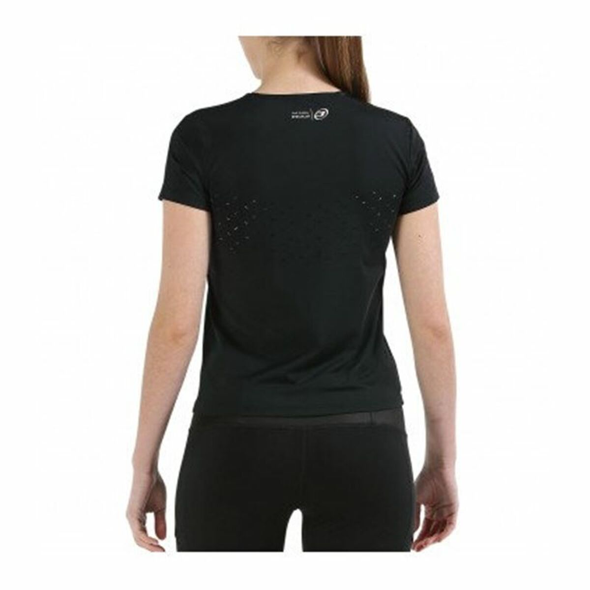T-shirt med kortärm Dam Bullpadel Pital Svart - 2