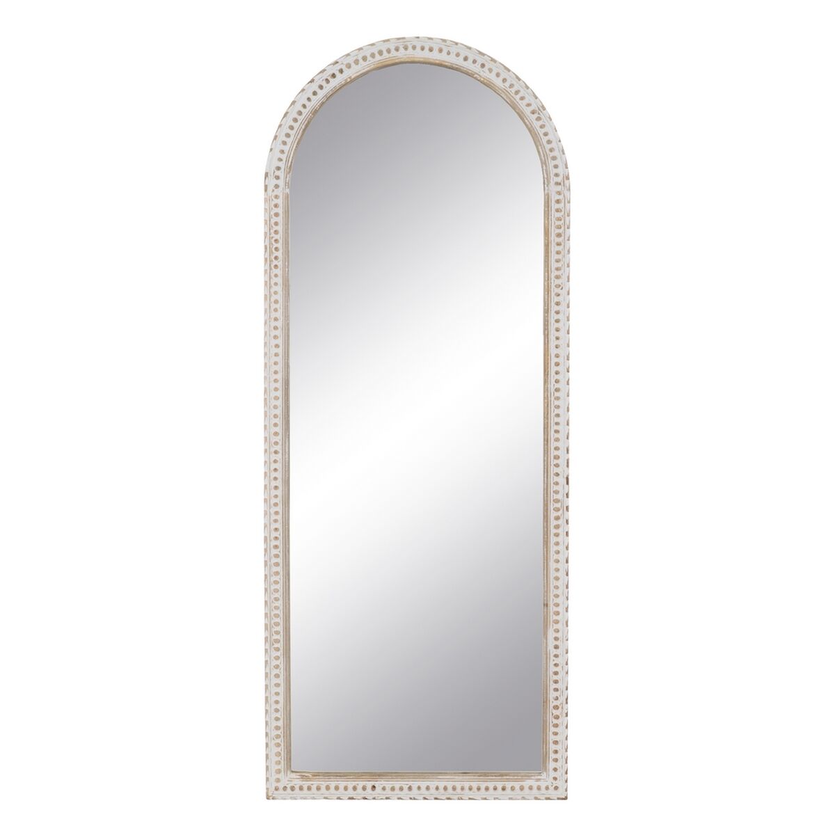 Väggspegel Vit Naturell Vertikalt 60,9 x 3,8 x 152,4 cm - 3