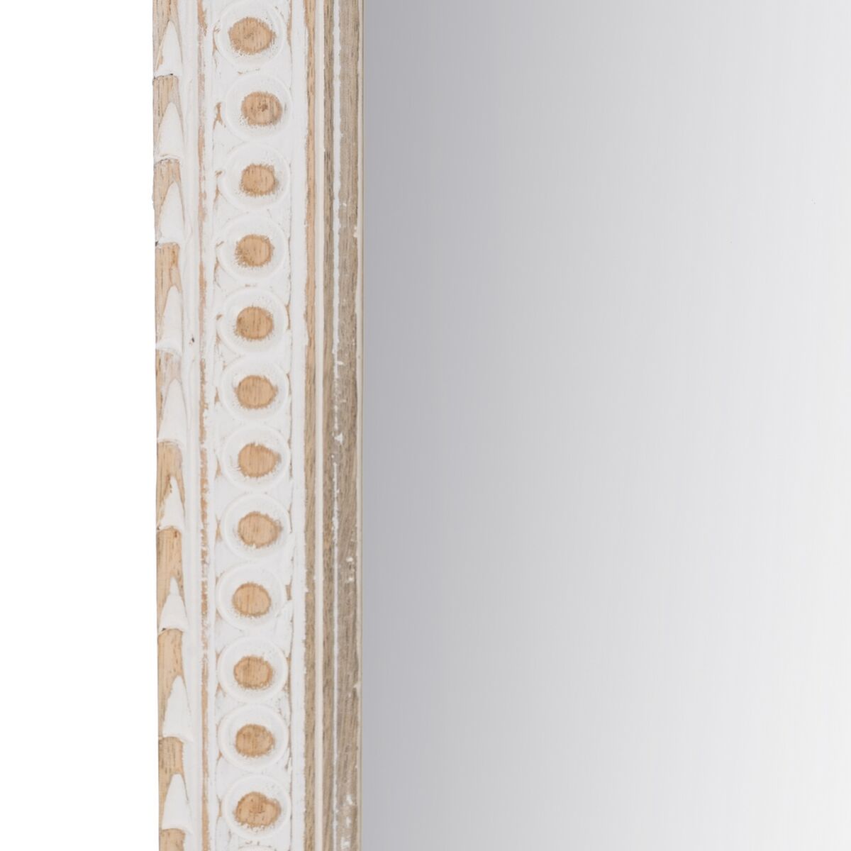 Väggspegel Vit Naturell Vertikalt 60,9 x 3,8 x 152,4 cm - 5
