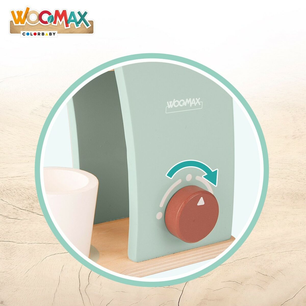Leksak kaffebryggare Woomax 6 Delar (6 antal) - 4