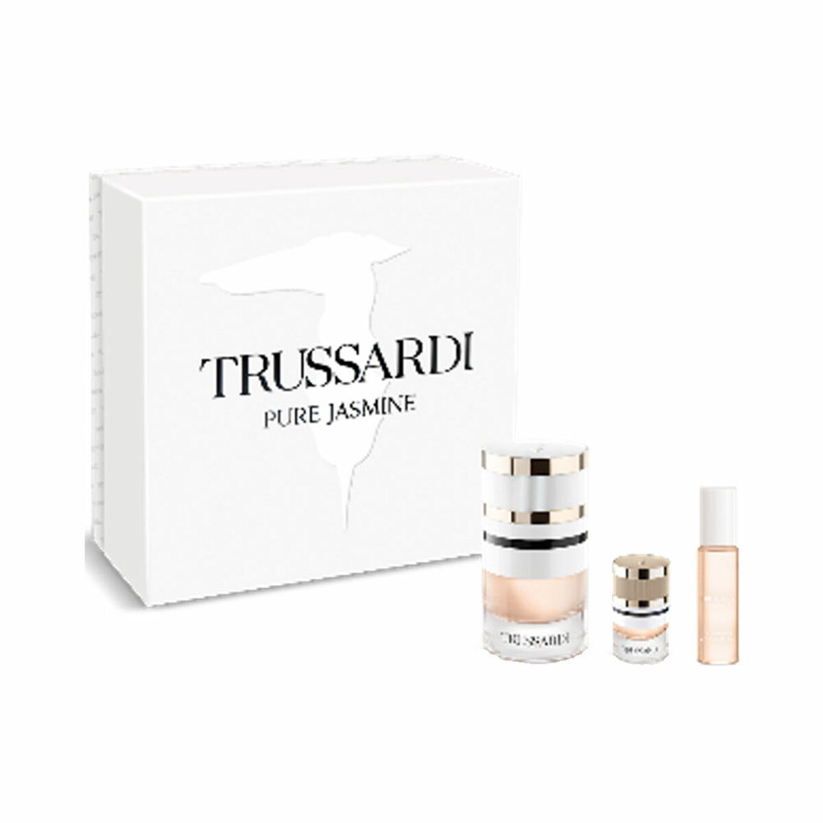 Parfymset Damer Trussardi EDP Pure Jasmine EDP 3 Delar