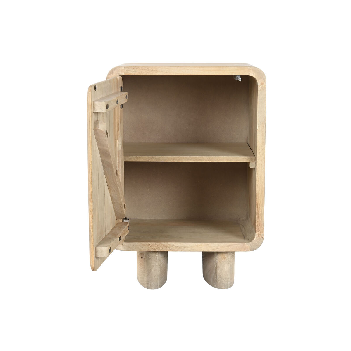 Nattduksbord Home ESPRIT Brun 45 x 40 x 65 cm - 3