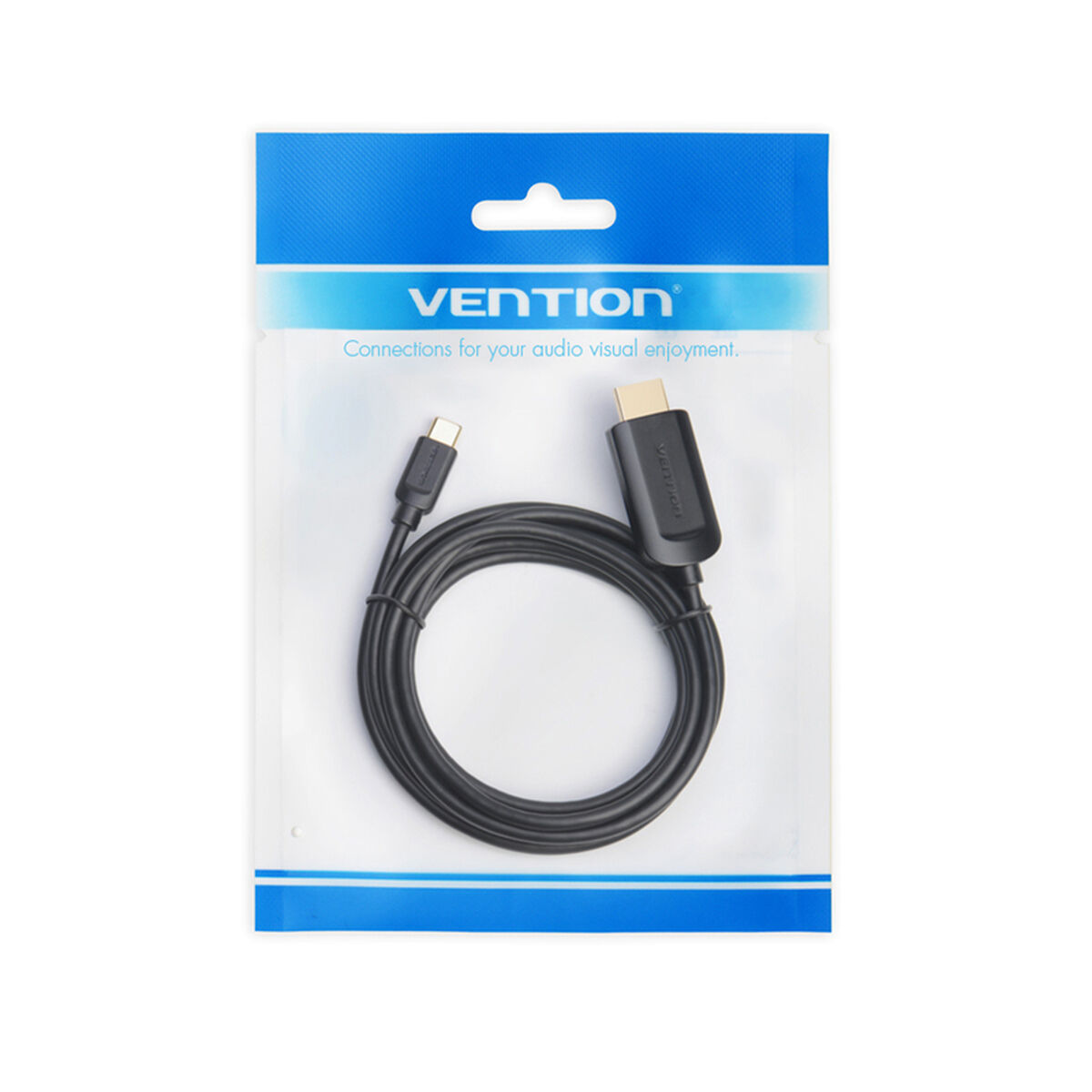 USB-C till HDMI Kabel Vention CGUBG Svart 1,5 m