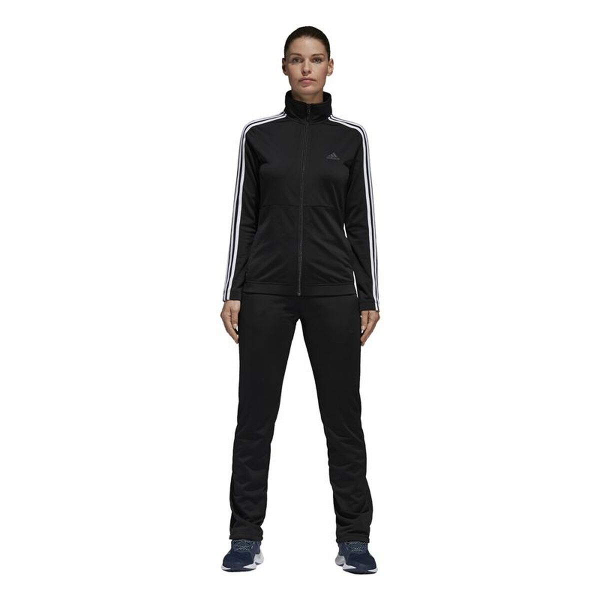 Träningsoverall, Dam Adidas Three Stripes Svart - 22