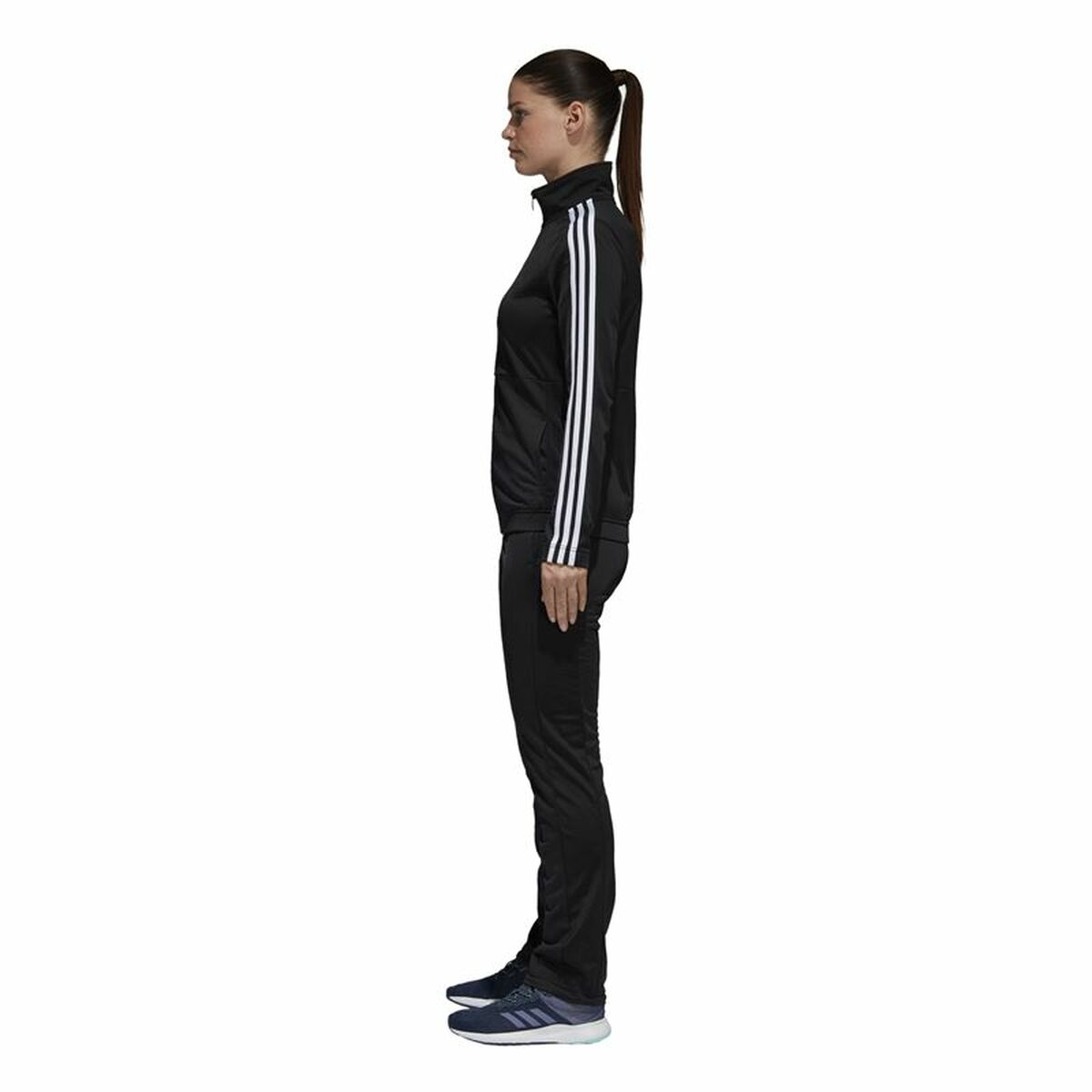 Träningsoverall, Dam Adidas Three Stripes Svart - 17