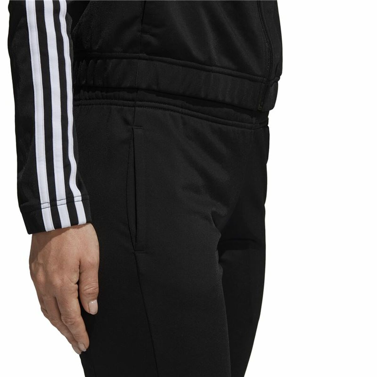 Träningsoverall, Dam Adidas Three Stripes Svart - 8