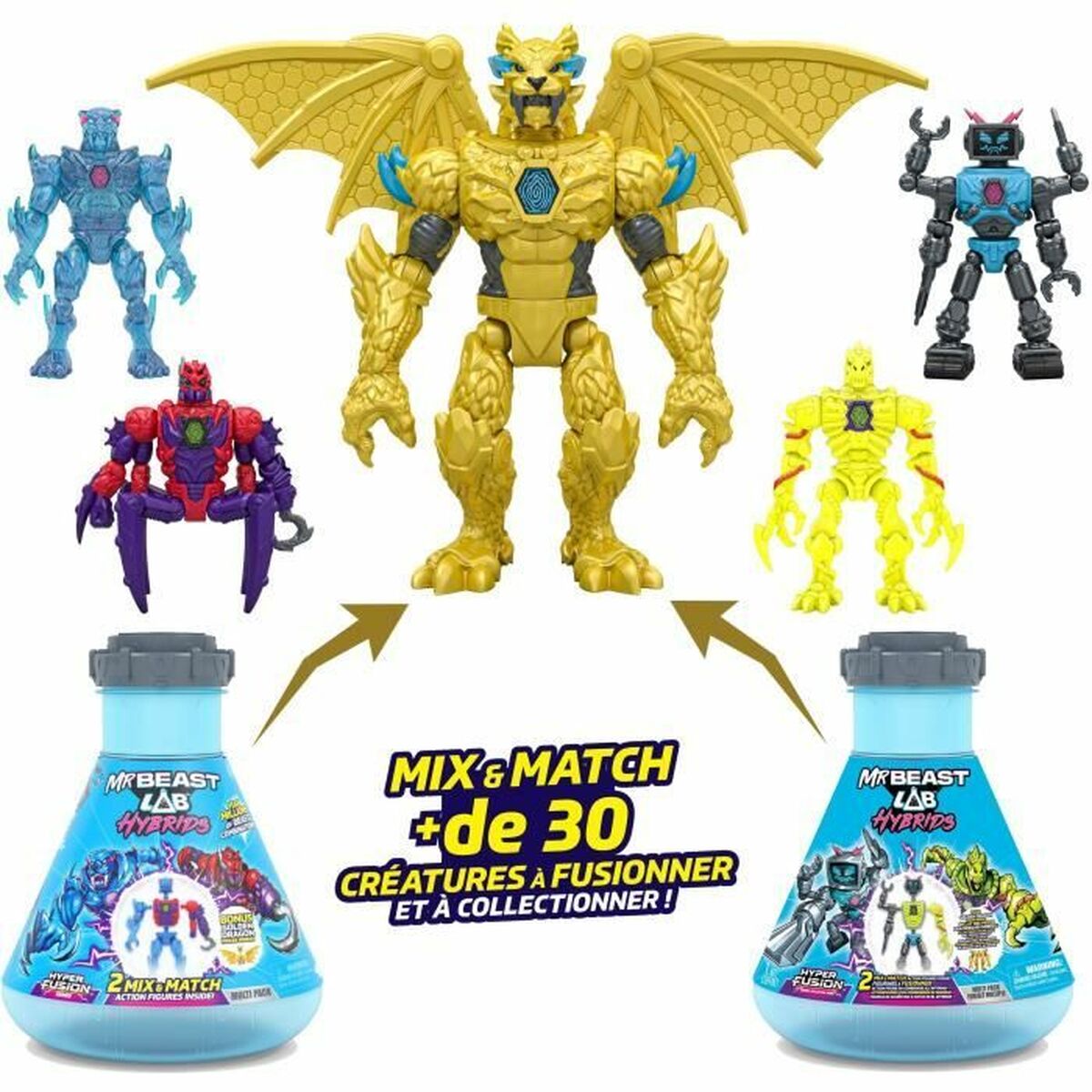 Actionfigurer MrBeast Lab