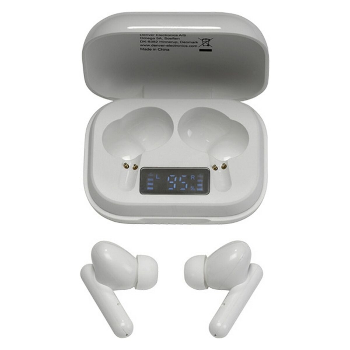 Bluetooth Hörlurar Denver Electronics 111191120210 Vit - 20