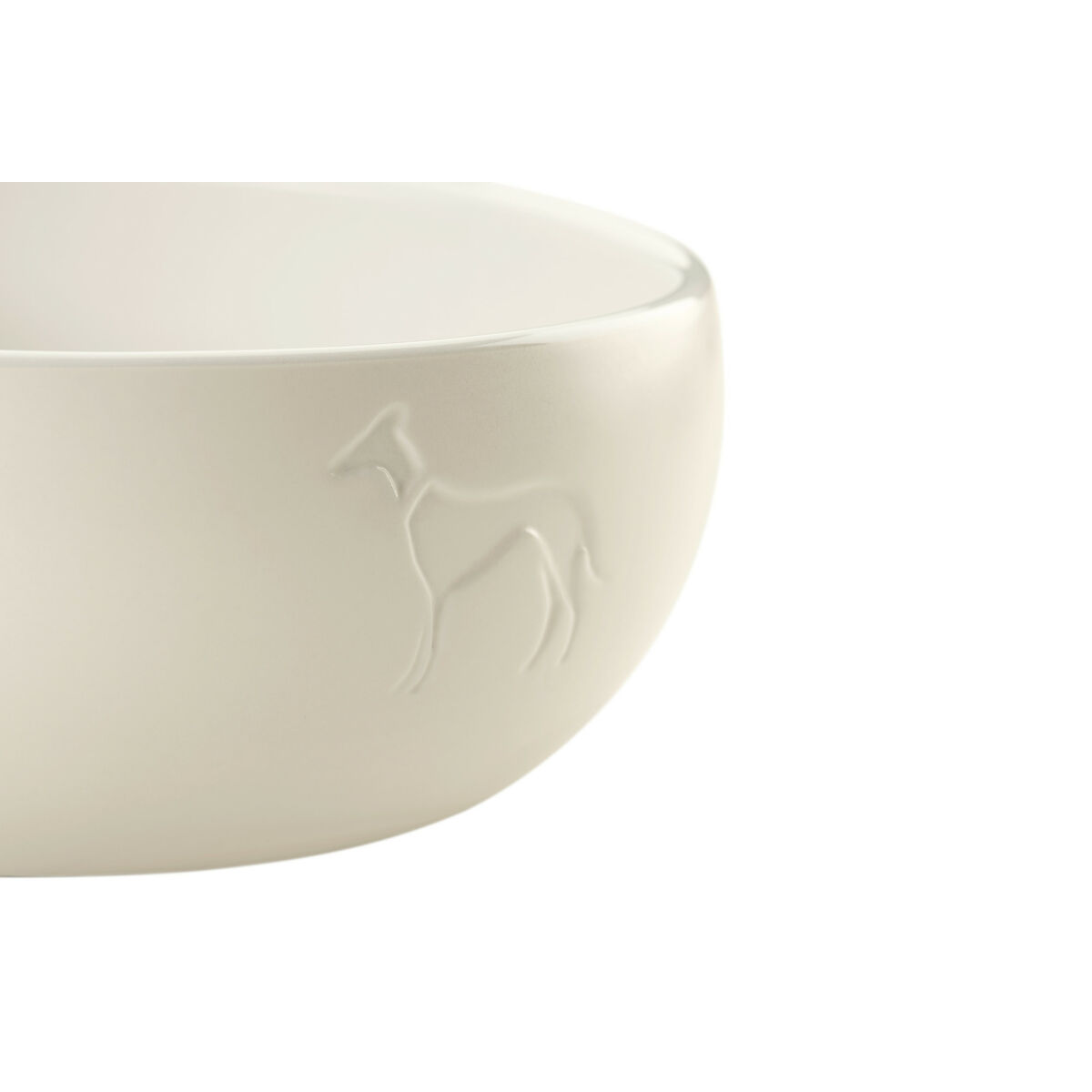 Hundmatare Hunter Vit Keramik Silikon 1,5 L Modern - 3