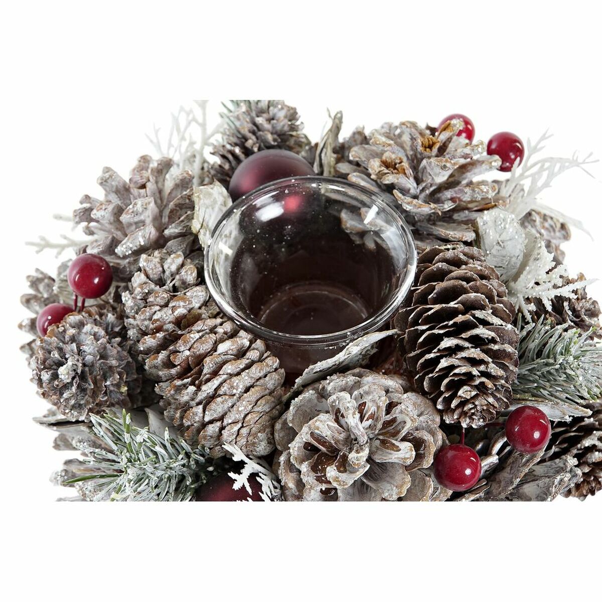 Jul-ljusstake DKD Home Decor (19 x 19 x 9 cm) - 3