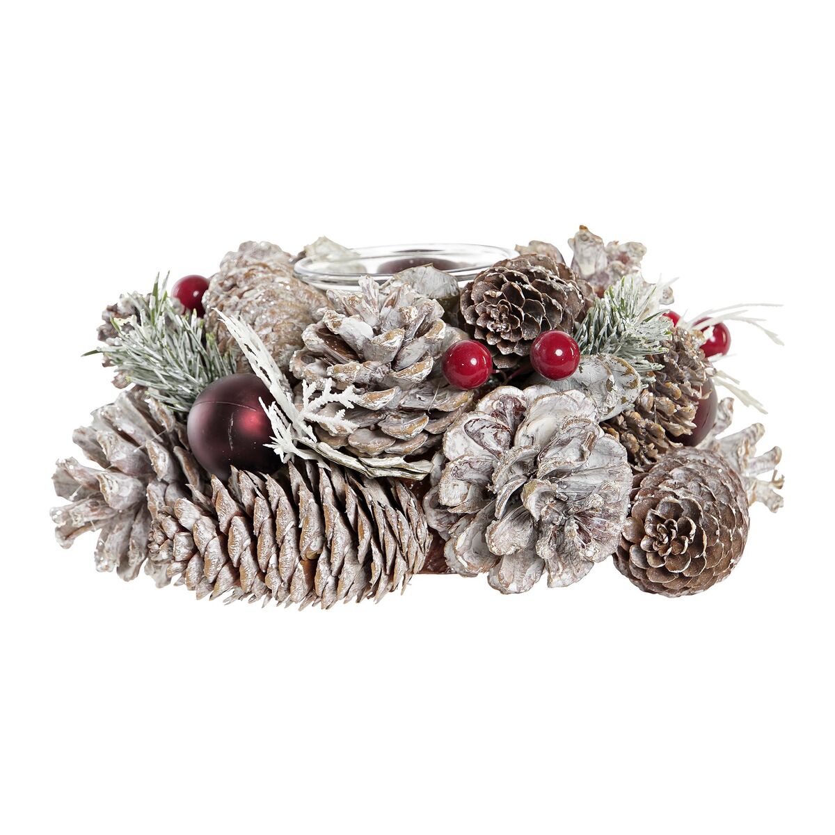 Jul-ljusstake DKD Home Decor (19 x 19 x 9 cm) - 2