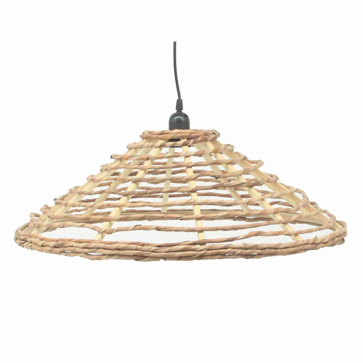 Taklampa DKD Home Decor Brun Metall 50 W Urban 220 V 57 x 57 x 19 cm 57 x 57 x 22 cm - 2