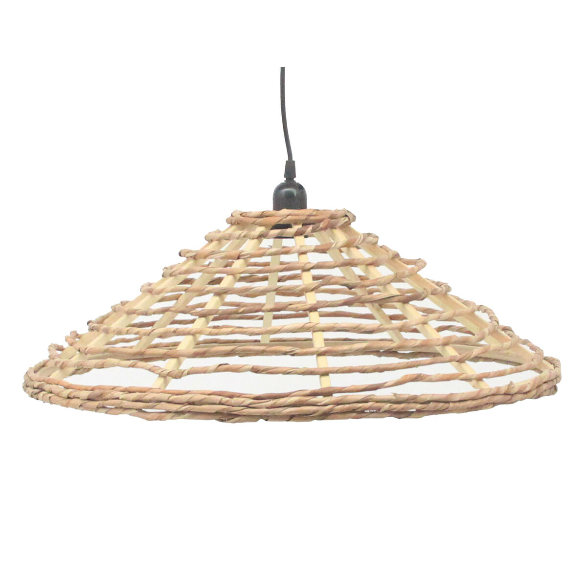 Taklampa DKD Home Decor Brun Metall 50 W Urban 220 V 57 x 57 x 19 cm 57 x 57 x 22 cm