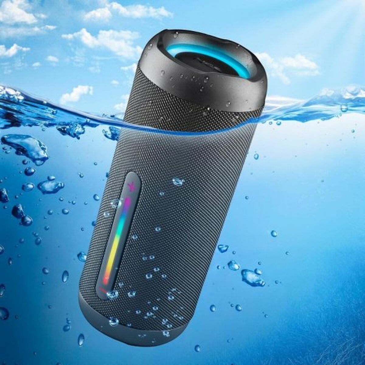 Bärbar Bluetooth Högtalare NGS ROLLERFURIA3BLACK Svart 60 W - 2