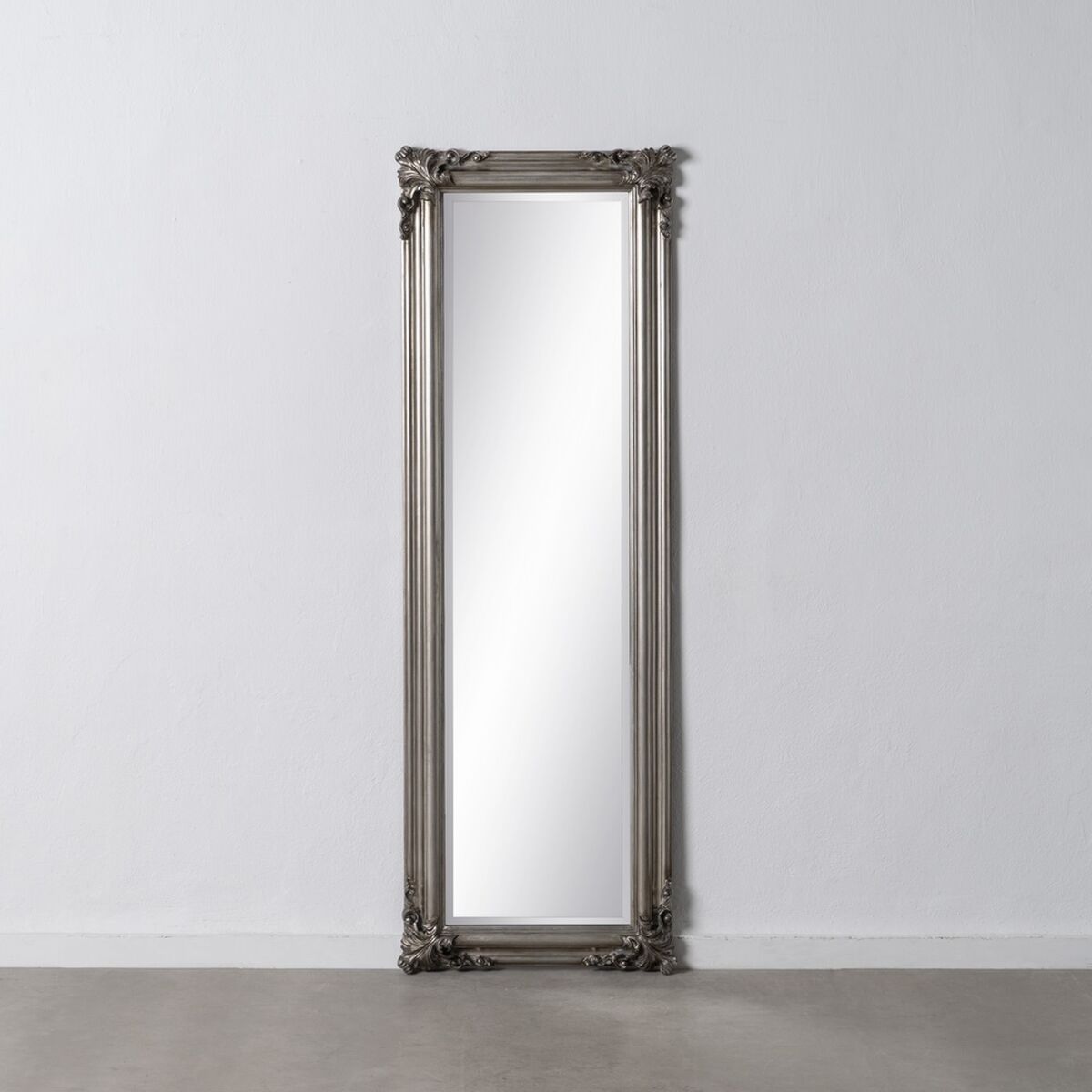 Speglar 56 x 4 x 172 cm Glas Trä Silver - 7