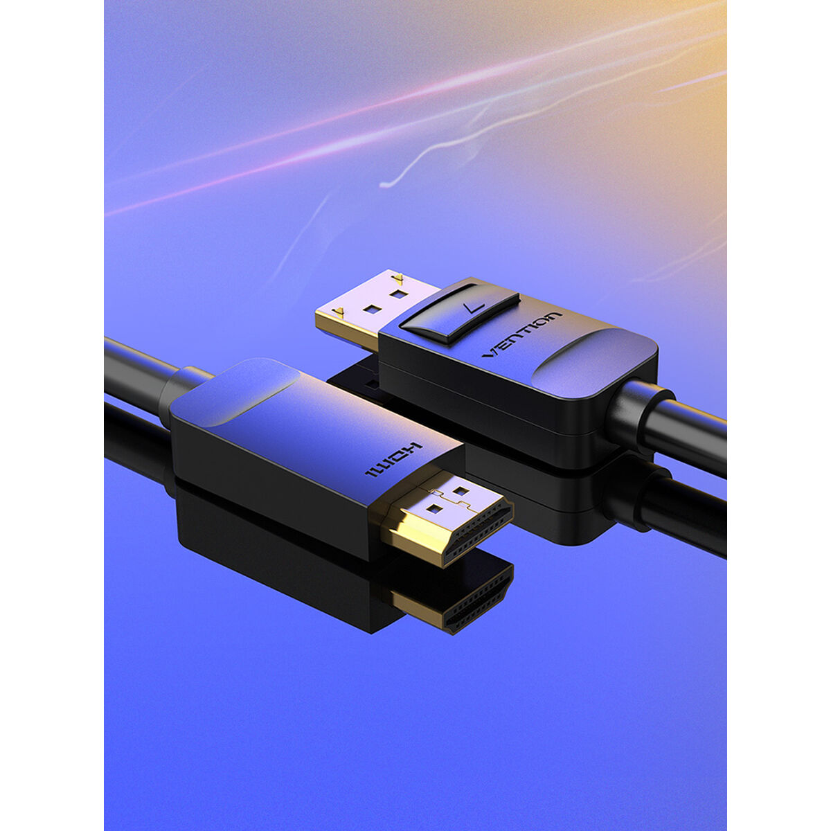 Kabel HDMI Vention HADBG Svart 1,5 m